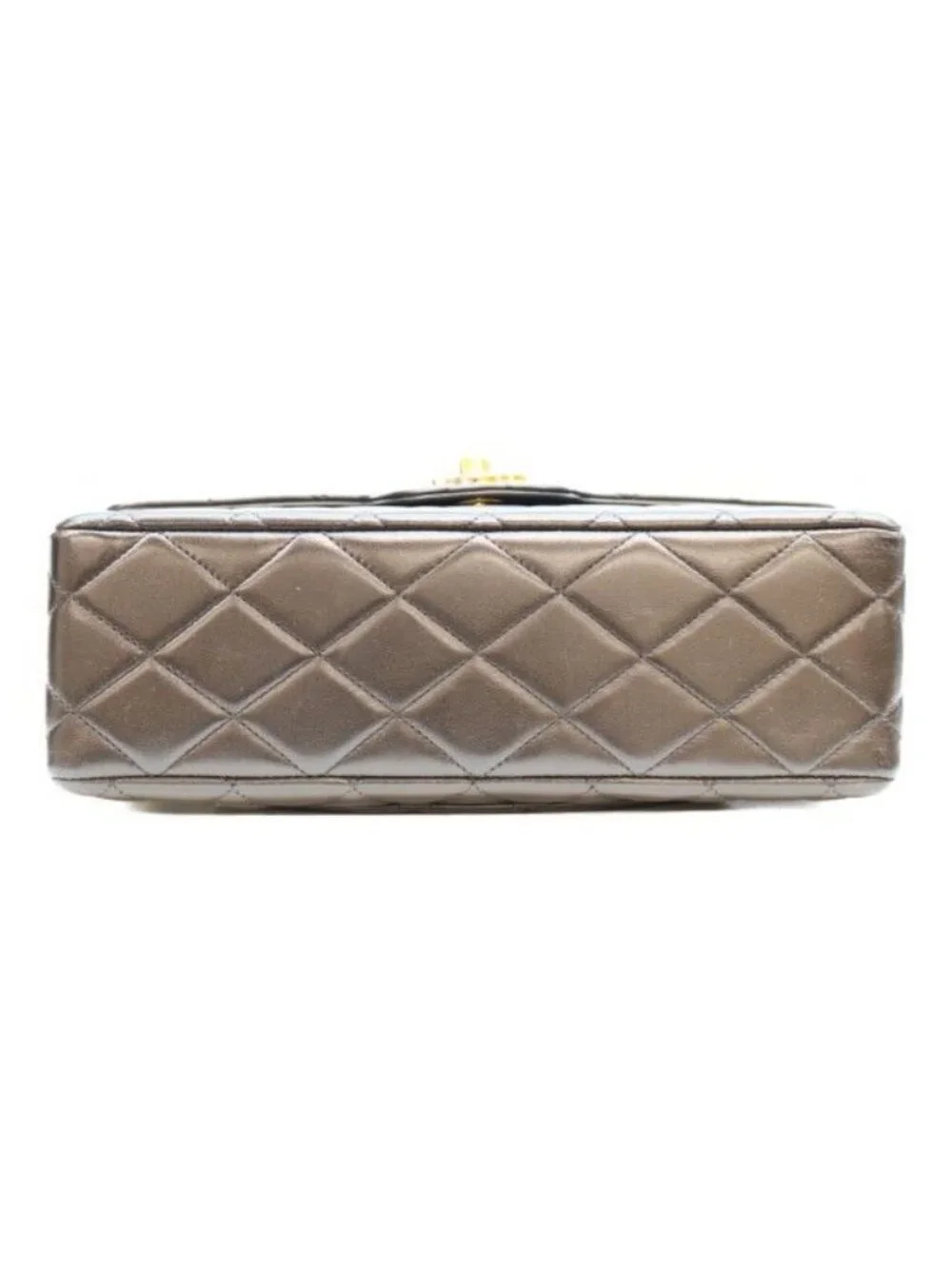 Chanel Black Lamb Double Flap Limited Edition Quilted 23 Chain